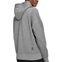 On Running Women's Zipped Hoodie - Grey -Sportswear Sales Store webimage 64938CAB B7B4 4E19 B86100C1934FB750