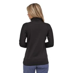 Patagonia Women's R1 Pullover - Black -Sportswear Sales Store webimage 9E80080E 84E6 45A5 9B0DF6060C6B9694
