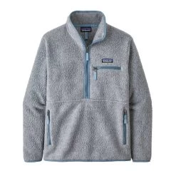 Patagonia Women's Retro Pile Marsupial - Salt Grey W/Light Plume Grey