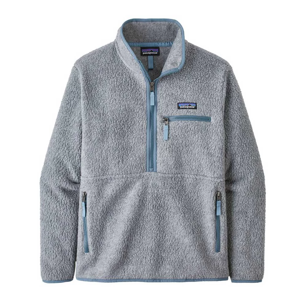 Patagonia Women's Retro Pile Marsupial - Salt Grey W/Light Plume Grey 1 Patagonia Women's Retro Pile Marsupial - Salt Grey W/Light Plume Grey