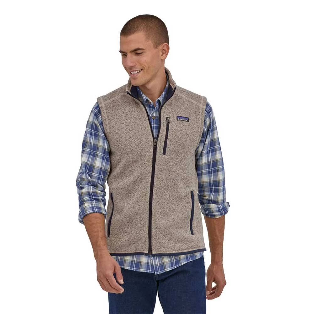 Patagonia Men's Better Sweater Vest - Oar Tan 2 Patagonia Men's Better Sweater Vest - Oar Tan - Image 2